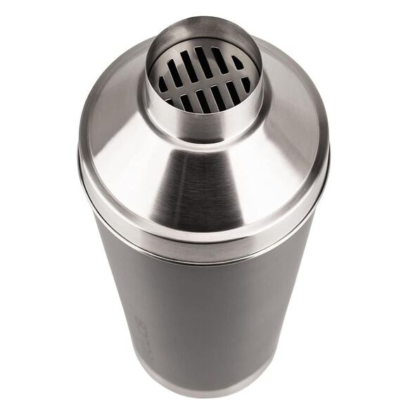 Reduce Stainless Steel Insulated Cocktail Shaker w/Built-In Strainer, 20oz Gray - Picture 4 of 7